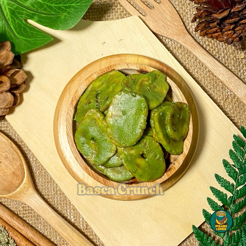 

KERIPIK PISANG LUMER | MATCHA | 150 g