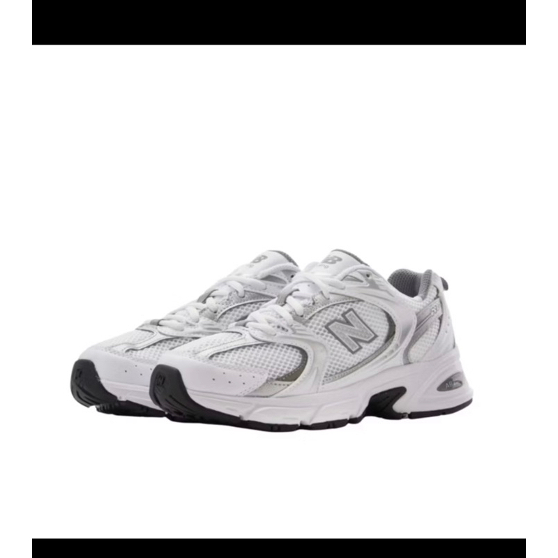 nb white silver 530