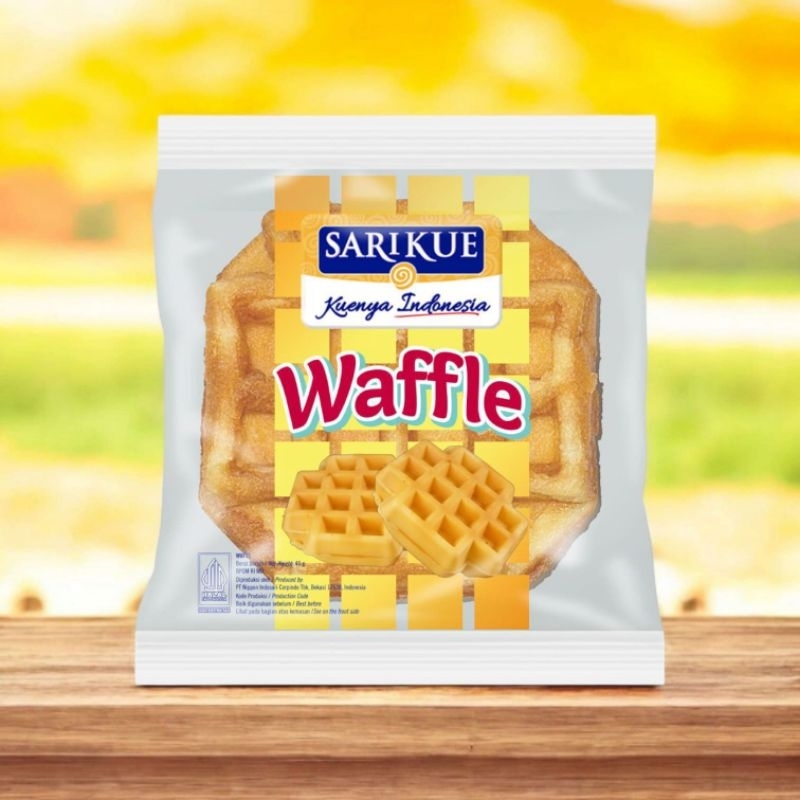 

SARI ROTI Sari Kue waffle original makanan cemilan lembut empuk enak