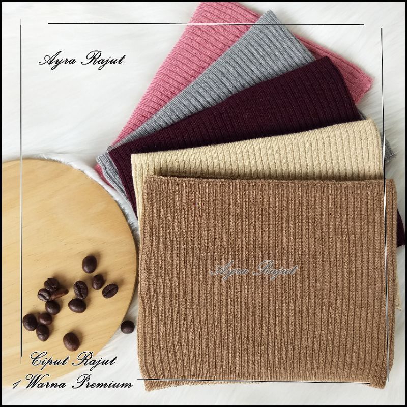 paket bundel ciput rajut premium isi 1 kodi