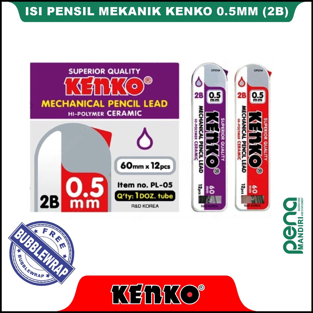 

Isi Pensil Mekanik Kenko 0.5 mm (2B)