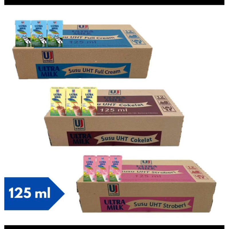 

SUSU UHT ULTRA 1 Karton isi 40pcs All Varian