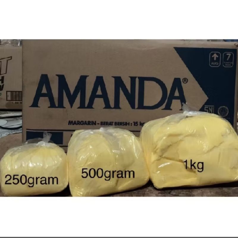 

MARGARIN AMANDA REPACK 250GR,500GR,1KG / MARGARIN / AMANDA