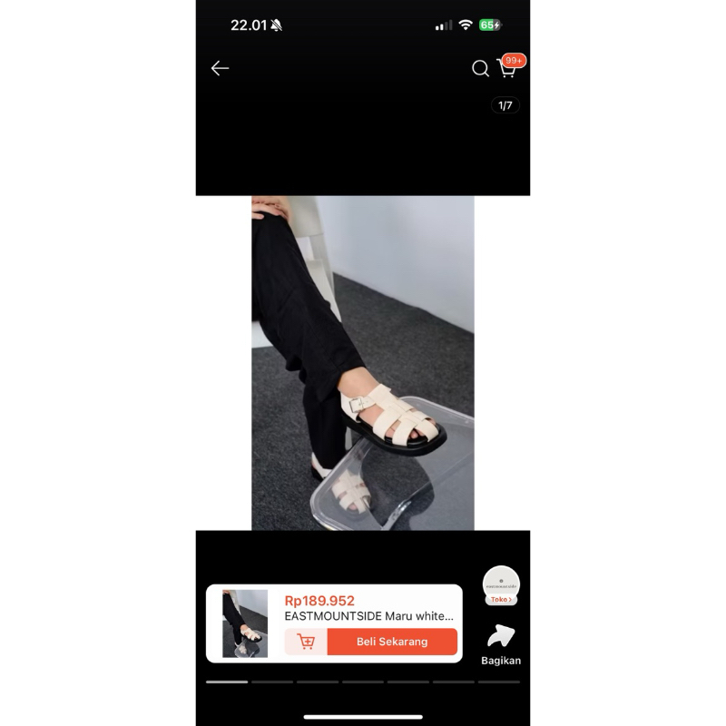 PRELOVED SENDAL EASTMOUNTSIDE