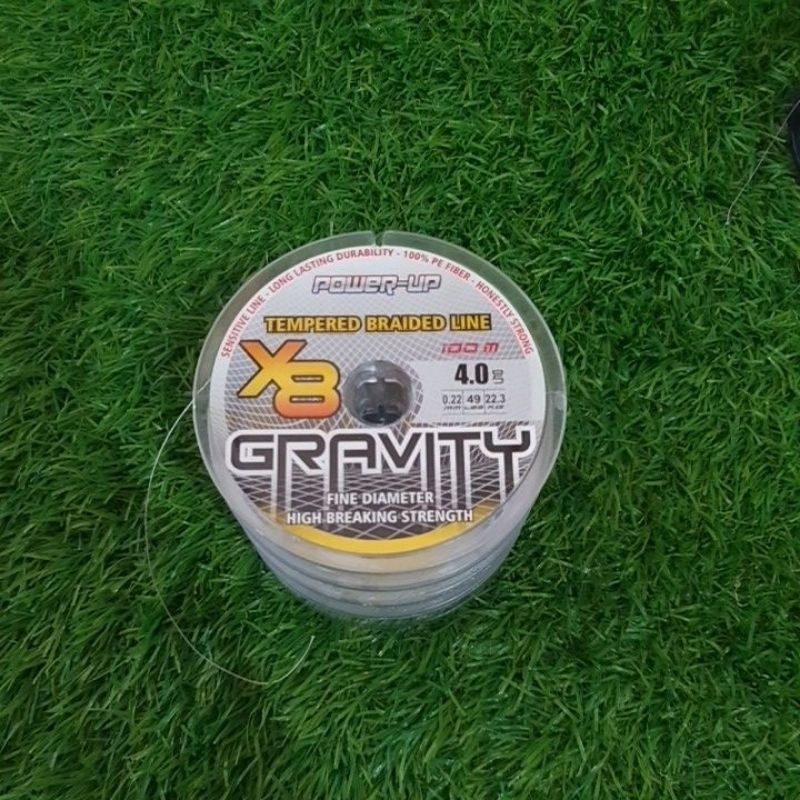 Senar Pe Gravity X8 Pe 4 Multicolor 400 Mtr