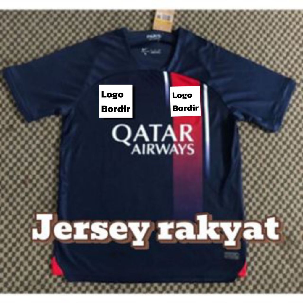 Jersey bola psg home 2023 2024