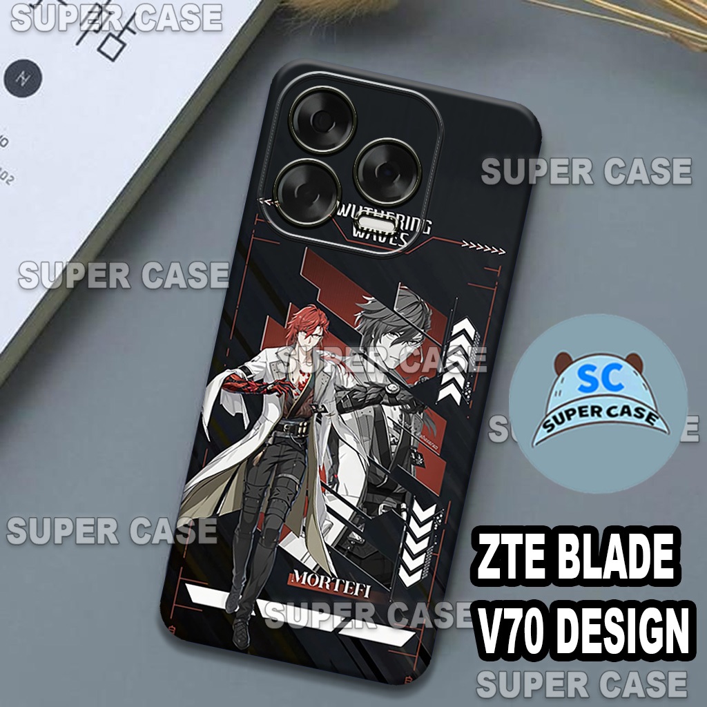 (Q21) Softcase Procamera untuk HP ZTE BLADE V70 DESIGN  Terbaru  | MOTIF WW | Kesing ZTE BLADE V70 D
