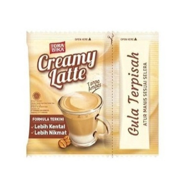 TORABIKA CREAMY LATTE 22gr KOPI CREAMY LATTE