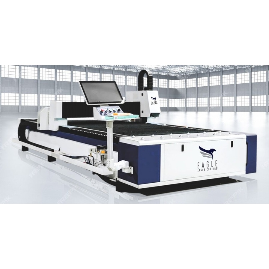 Mesin Laser Fiber Cutting Metal EA3015 1500w Raycus