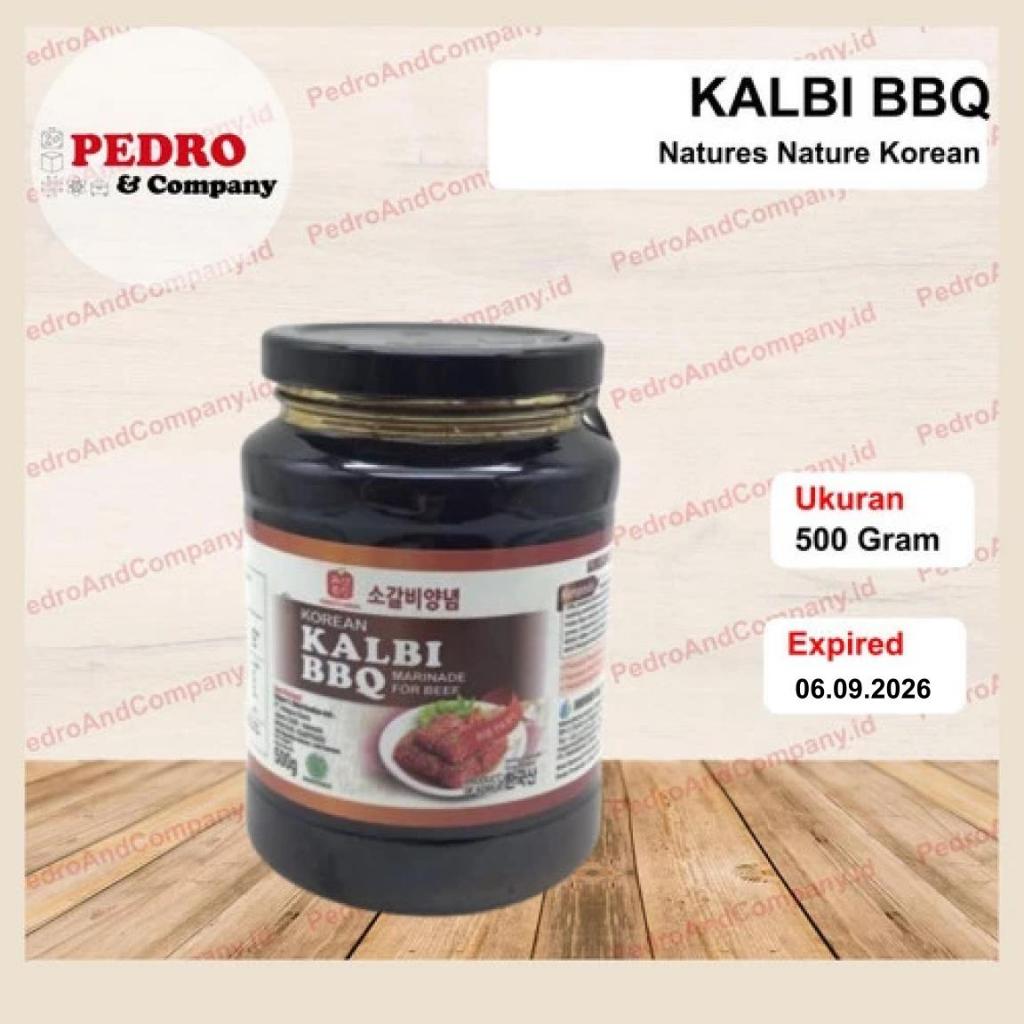 

Natures nature korean KALBI BBQ 500 gram sauce marinasi korea daging