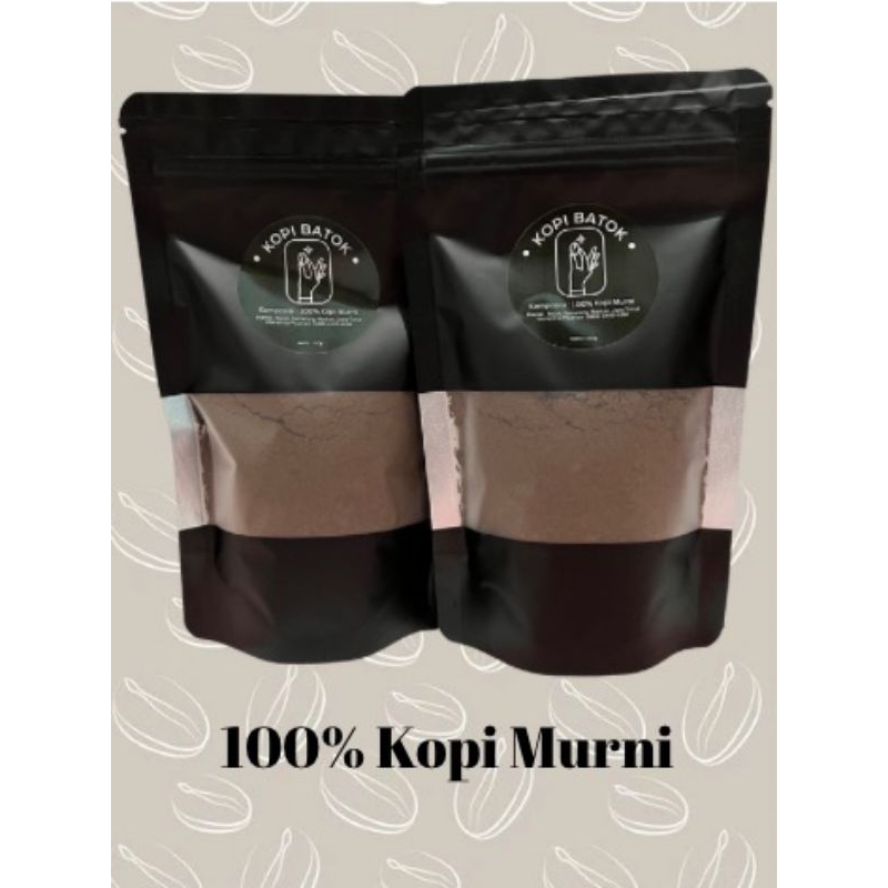 

Kopi murni / Kopi bubuk / Kopi giling / Kopi Batok 100 gram - paket bundling