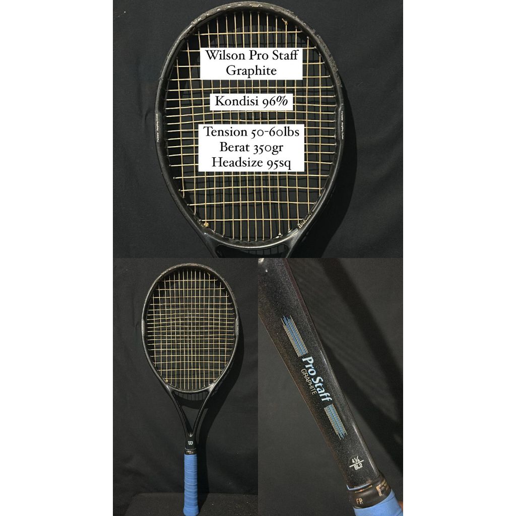 Raket Tenis Wilson Pro Staff Graphite