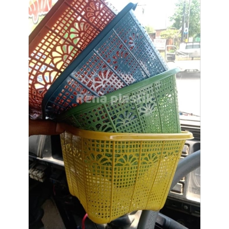 (12pcs) Wakul kotak plastik wadah berkat/Besek berkat/Ceting berkat