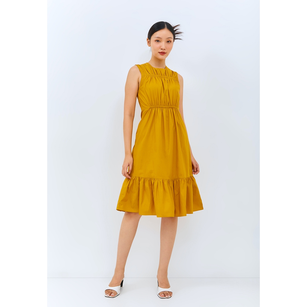 ODIVA - Devira Ruffle Dress - 2 Warna