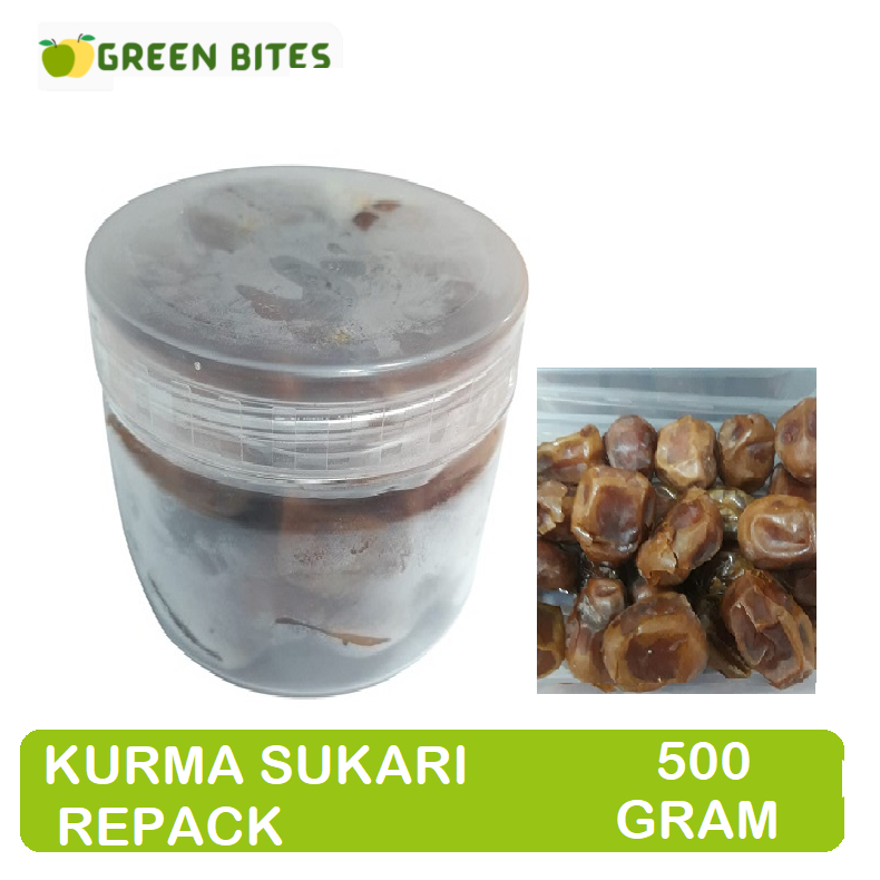 

Kurma sukari (rubtob) 500 gram Repack