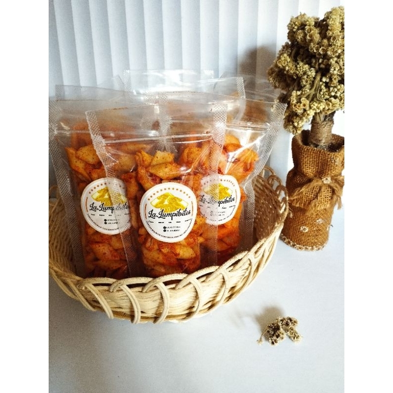 

Keripik Lumpia Goreng Mini - La.lumpibites