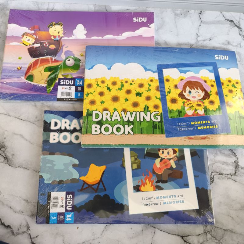 

BUKU GAMBAR SIDU A4 1PACK ISI 5PCS