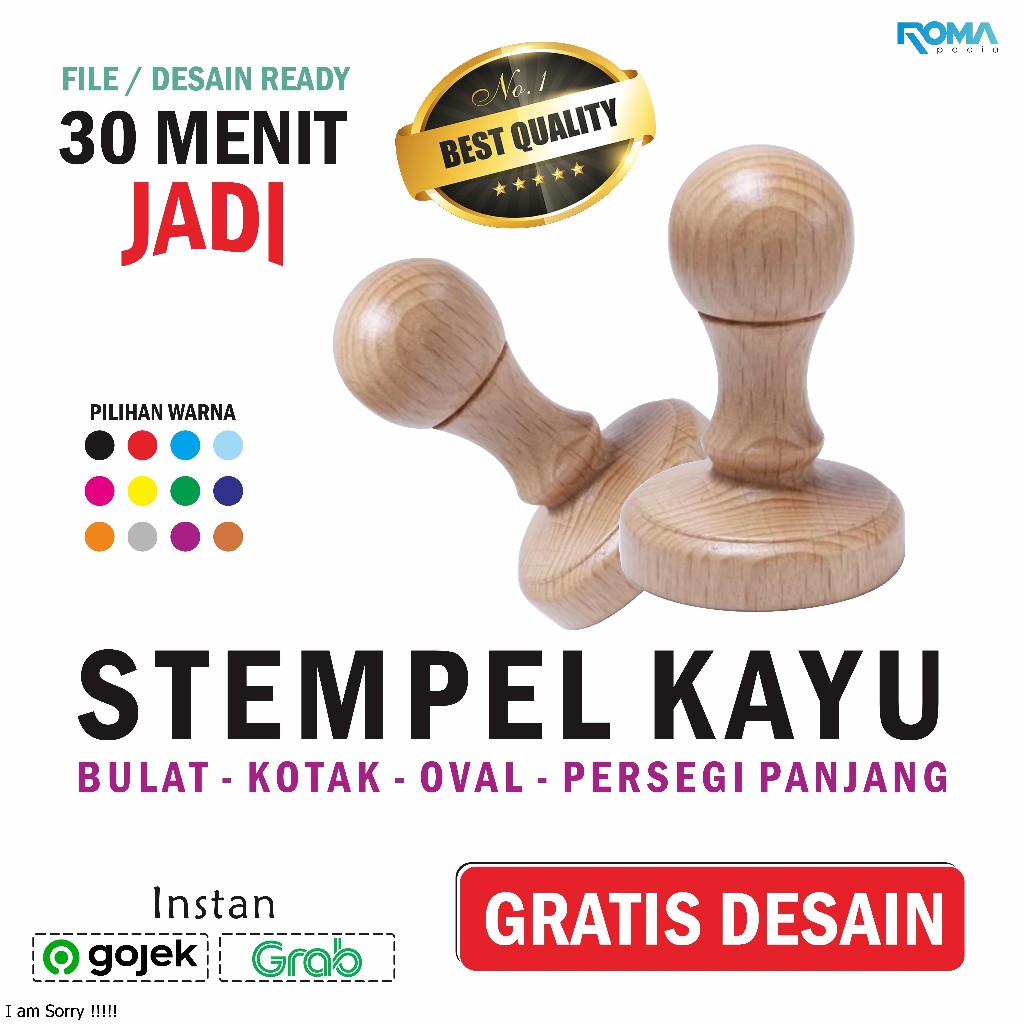 

stempel kayu semi otomatis