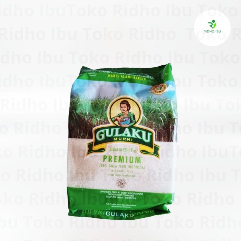 

Gulaku 1KG (Hijau) | GULAKU MURNI | Gula Premium