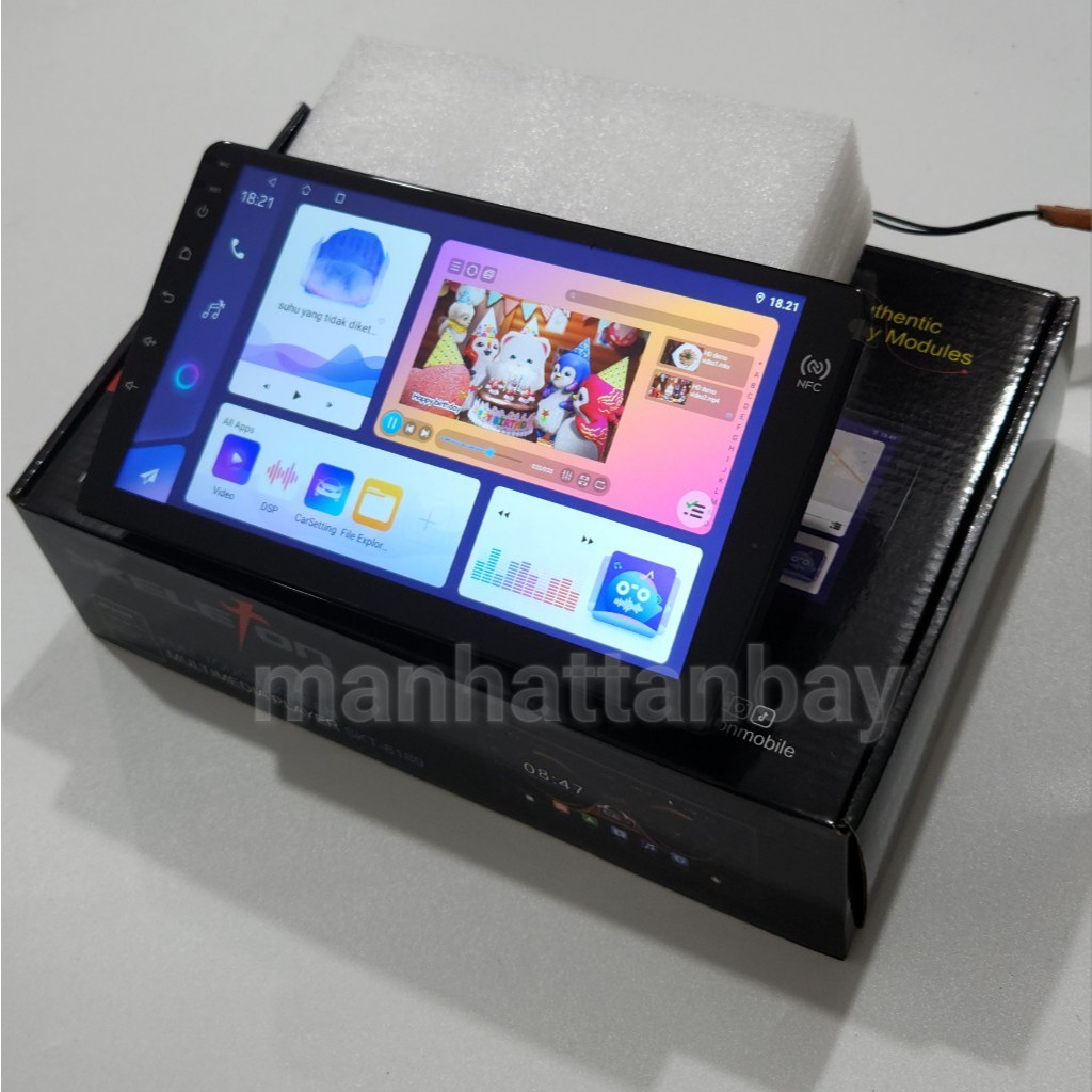 Headunit Android 10 inch Skeleton