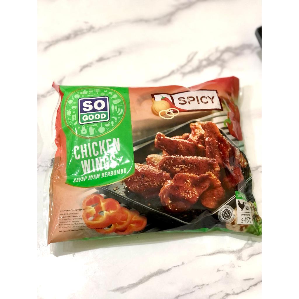 

So Good Spicy Chicken Wings 400Gr