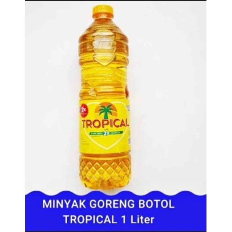 

Minyak goreng Tropical 1 liter
