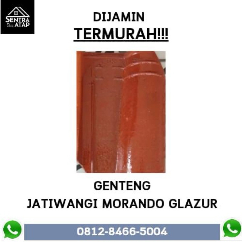 Genteng Jatiwangi Morando Glazur
