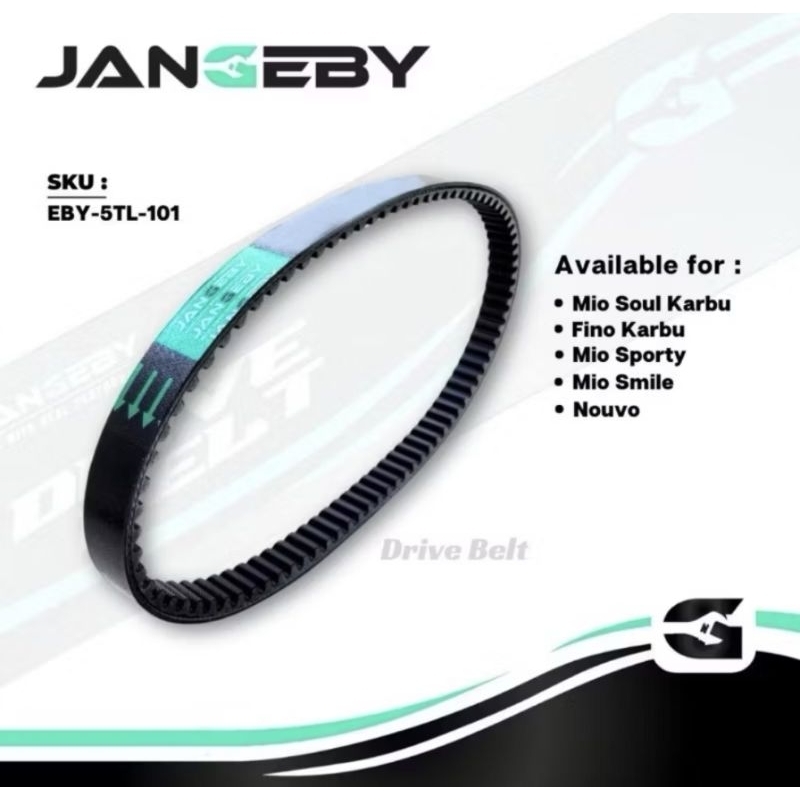 V BELT DRIVE BELT JANGEBY MIO KARBU SPORTY MIO SMILE MIO SOUL KARBU FINO KARBU NUOVO VANBELT RACING 