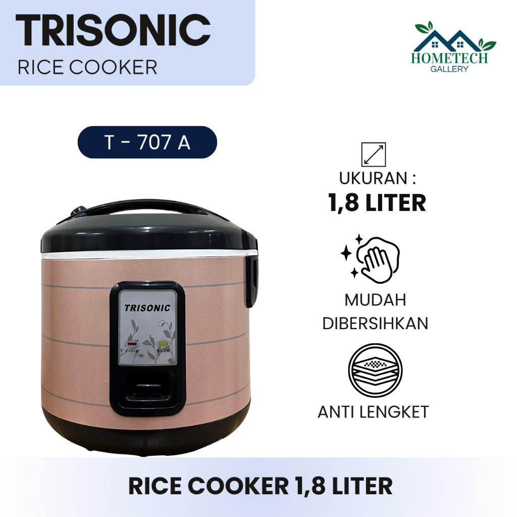 Magic Com / Penanak Nasi Trisonic 1.8L T-707A