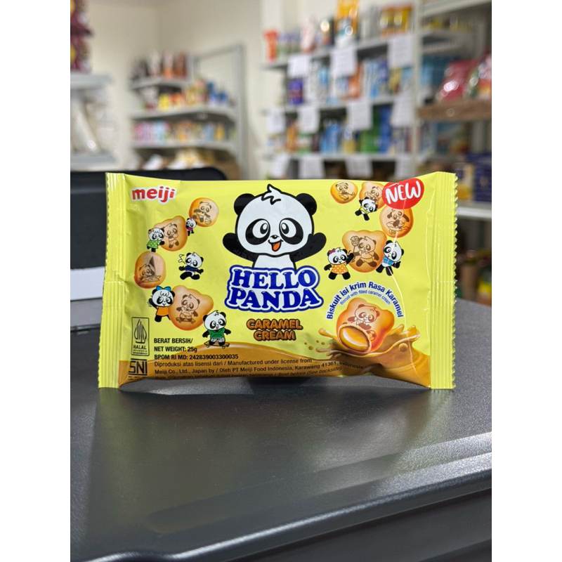 

MEIJI HELLO PANDA Caramel Cream 25gr