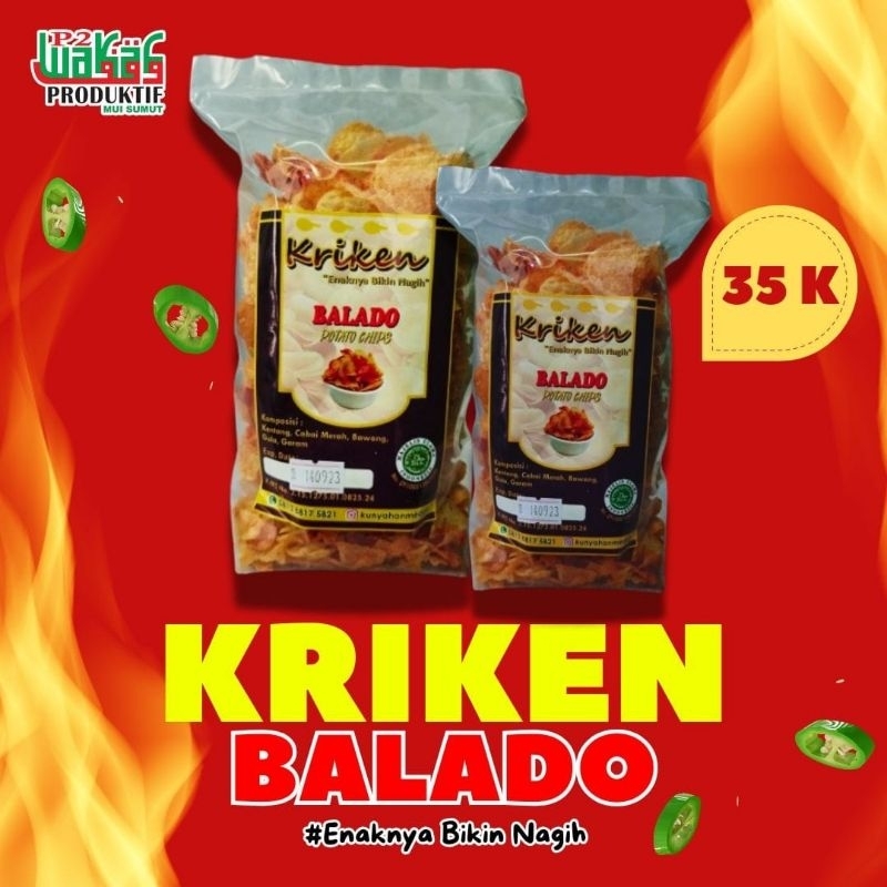 

KRIKEN [Keripik Kentang] Balado