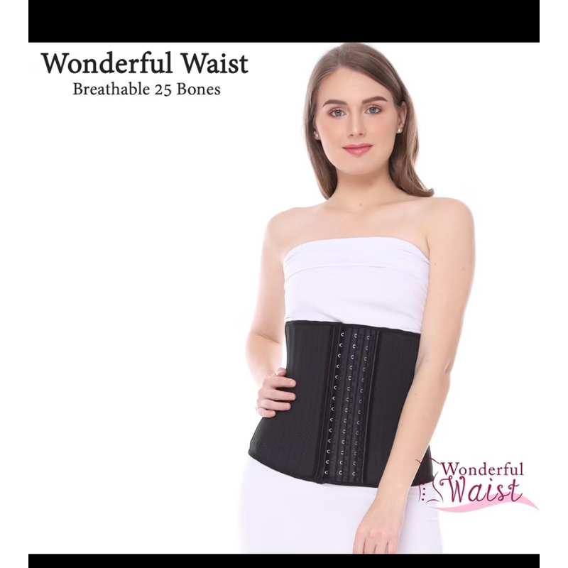 Wonderful waist Korset Pinggang 25 Tulang / Breathable Corset / Korset Melahirkan / Korset Perut / K