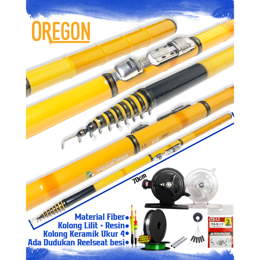 COD Set Lengkap Tegek Kolong Oregon Panda GRATIS ONGKIR TINGGAL PAKAI