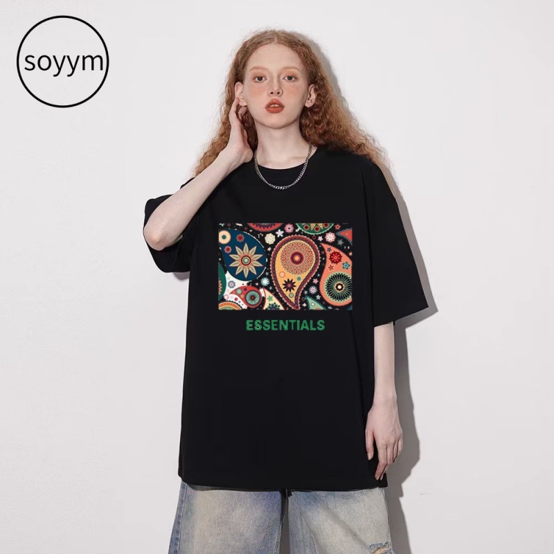 soyym T-shirt pembelian Korea longgar pria dan wanita | Seni yang menyenangkan |