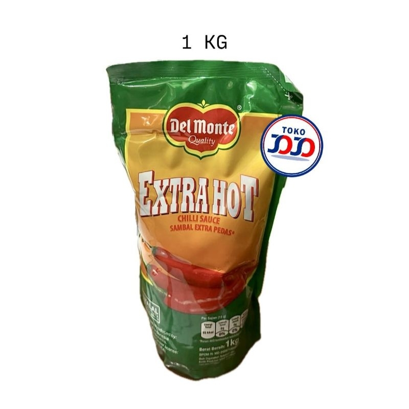 

Del Monte Extra Hot Chilli Sauce 1 Kg - Saus Sambal Del Monte