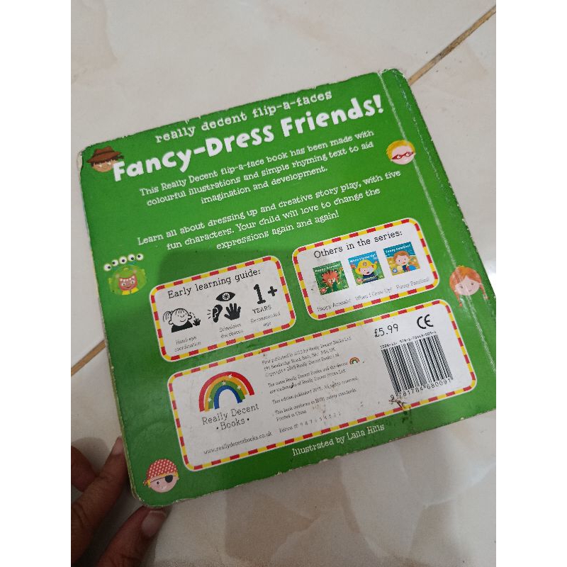 Boardbook Flipflap (Preloved)