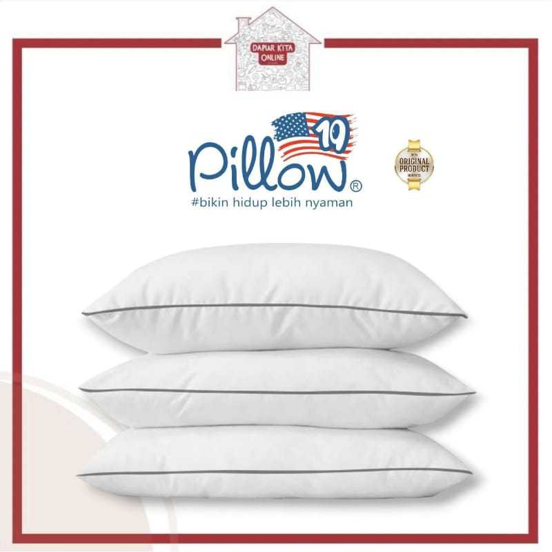 BANTAL PILLOW SILICONE 100% / BANTAL GULING LITE PREMIUM / BANTAL/GULING PILLOW109 / Bantal Kepala /