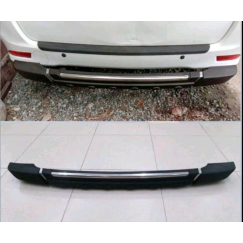 Pengaman tanduk bemper belakang mobil toyota all new avanza 2012 sampai 2015
