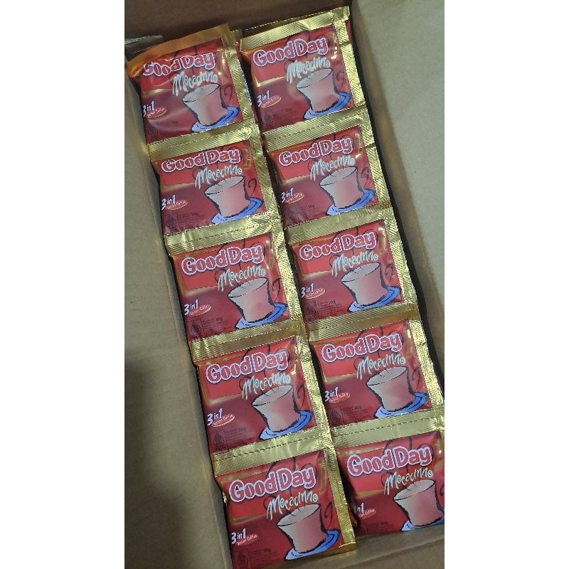 

[READY STOCK] PROMO GOOD DAY MOCACINNO 20gr 1 RENCENG ISI 10 SACHET