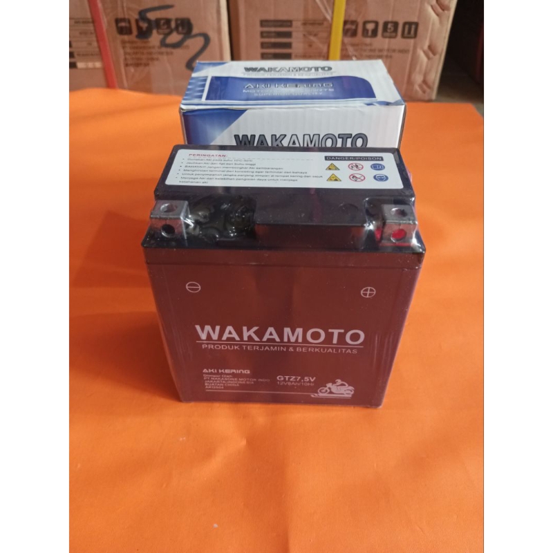 aki kering GTZ7-5V yamaha nmax/nmax new wakamoto