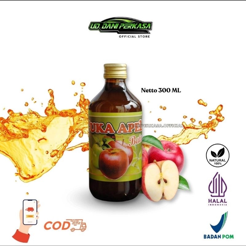 

Cuka Apel Organik 300 ml - Menjaga Kesehatan Saluran Cerna