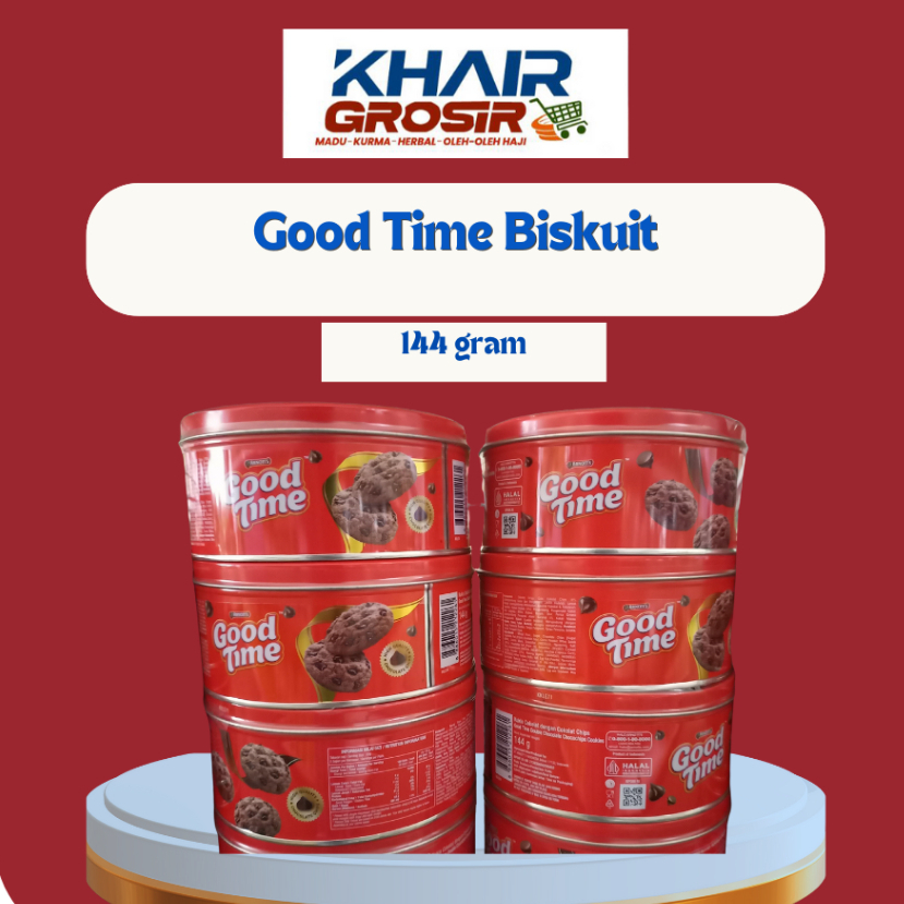 

Good Time 144 gram - Cookies dengan High Quality Chocolate Chips