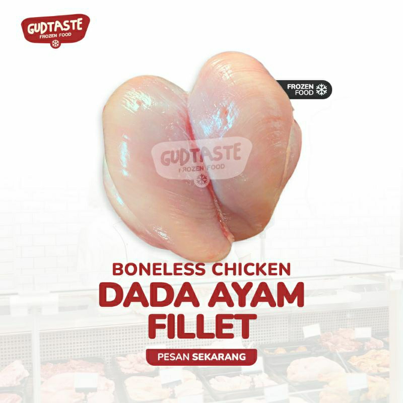 

Dada Ayam Fillet - Chicken Fillet Boneless - Ayam Fillet - Ayam Fillet Surabaya - Jual Ayam
