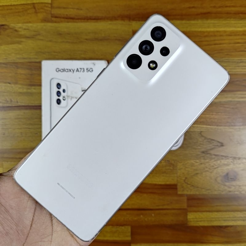 Samsung Galaxy A73 5G 8/256 GB Bekas Lengkap Garansi Resmi #00228