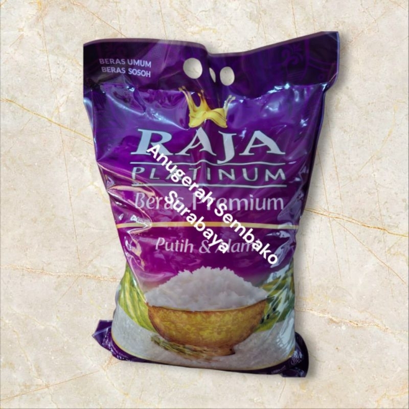 

Raja Platinum Beras SLYP Super 5 KG.READY SIAP KIRIM