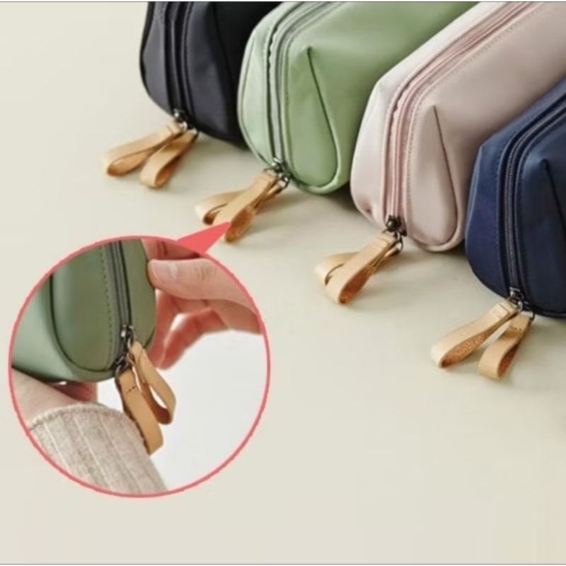 Simple Cosmetic Bag Tas Wanita Tas Lipstik Kosmetik Waterproof  Water