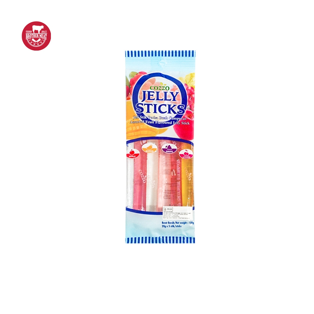 

Cozzo Assorted Jelly Sticks 100gr - Brothermeatshop