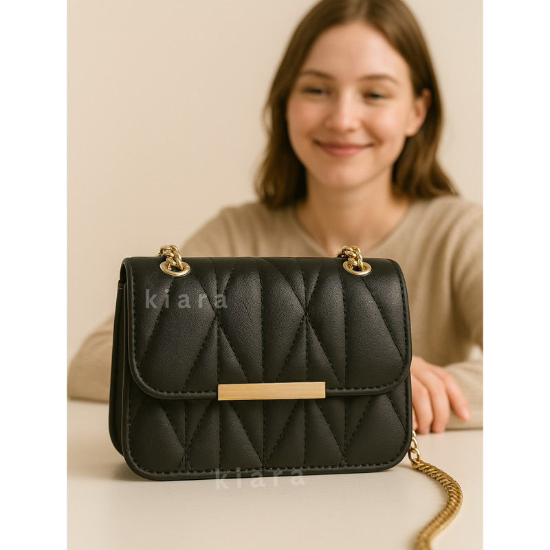 (kiara) 012 tas bordir selempang wanita elegan cantik ala korea