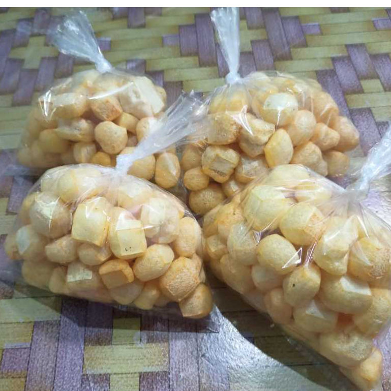 

krecek sayur sambal goreng kulit sapi asli merek rajawali kotak/bulat
