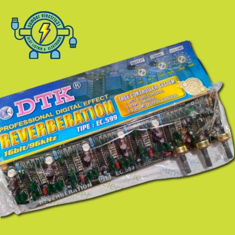 KIT EFFECT REVERB 16 BIT/96kHz EC 599 DTK